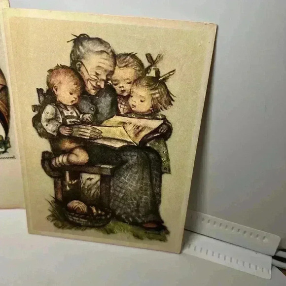 Vintage 1941 German Hummel Prints Cards - Picture 4 of 9